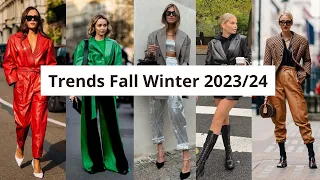 Fashion Trends Fall Winter 2023/24 YOU HAVE TO KNOWW!!