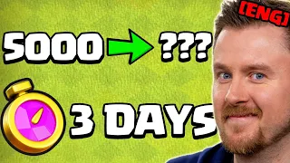 WHERE do I Finish in a 3 DAY PUSH ?! (Clash of Clans)