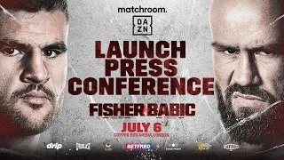 Johnny Fisher Vs Alen Babic Plus Undercard Press Conference