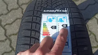 Goodyear Vector 4Seasons Gen-3 - Prezentacja oraz pomiar głębokości bieżnika