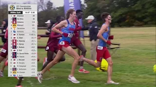 Eliud Kipsang wins the individual SEC Cross Country Championship