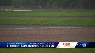 Iowa farm fields flooding causing problems for farmers