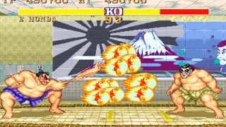 Street Fighter 2 Hack - Super Golden Edition - E Honda
