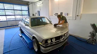 BMW E21 323i - Detailing Ceramiccoating - Paddy poliert PS Car Garage