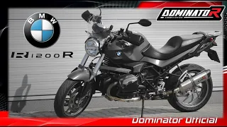 BMW R1200 R | Dominator Exhaust Sound | DYNO Test