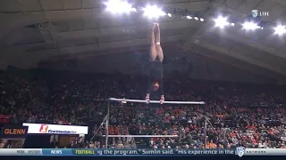 Anna Glenn 2019 Bars vs Oregon State 9.850