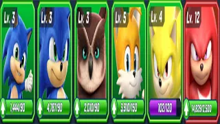 Sonic Forces Speed Battle - All 6 Movie Runners Gameplay