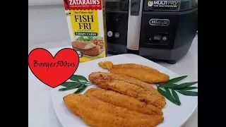 FRIED FISH ZATARAINS FISH FRY CRISPY CAJUN  AIR FRYER