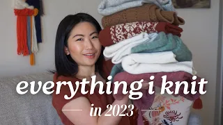 Everything I Knit in 2023! | Favorites & flops in my hand knitted wardrobe