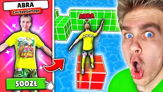 Zakupiłem ⚠️ MÓJ *WŁASNY* SKIN ✅ *ABRA* 🥶 z PRAWDZIWEGO ŻYCIA 🌍za 1000 ZŁ 🤑 w Stumble Guys! 😱