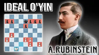 AKIBA RUBINSTEIN | Daho shaxmatchining ideal partiyasi ! | Rubinstein vs Cohn Sant-Peterbutg 1909.