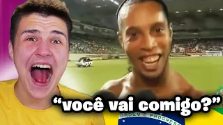 The FUNNIEST Brazilian Football Interviews 😂! |🇬🇧 Gringo Britânico Reagindo