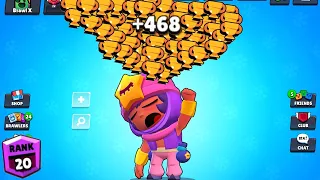 SANDY NONSTOP to 500 TROPHIES! Brawl Stars