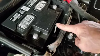 How to remove install battery S550 2015+ Ford Mustang if yours has no strap or handle