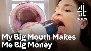 The Woman With The World's BIGGEST Mouth! | How To Get Rich | Channel 4