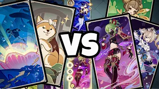 Unlimited dice vs unlimited heals (genshin TCG)