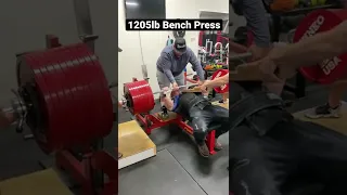 Scot Mendelson 1205lb Bench Press 😳