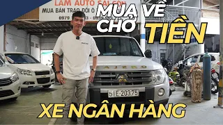 Mitsubishi Pajero : Sở hữu ngay xe chở Tiền của Ngân Hàng chỉ hơn 100 Triệu tại 563 Kinh Dương Vương