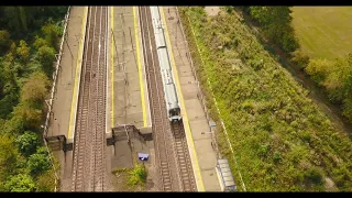 Epic Trains 4k Drone Footage