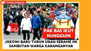 Turun Mobil PRESIDEN JOKOWI Udah Ditungguin Warga KARANGANYAR di Depan Masjid !! Begini Kehebohannya