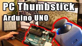 Thumbstick for PC Gaming - using an Arduino UNO!! (*PC Gaming Joystick*)