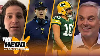 Packers and Love take on the 49ers, Will Jim Harbaugh leave Michigan for the NFL? | NFL | THE HERD