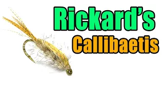 Rickard's Callibaetis Nymph Fly Tying - Denny Rickards Fly Pattern