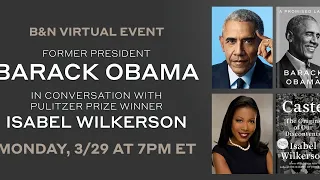 #BNEvents Live: A Promised Land, Barack Obama in conversation with Isabel Wilkerson