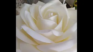Роза из изолона
