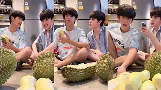 [MOSBANK] 230610 MOSLHONG Tiktok Live (Peeling durian) แกะทุเรียนไป หยุมกันไป