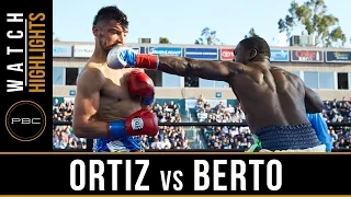 Ortiz vs Berto HIGHLIGHTS: April 30, 2016 - PBC on FOX