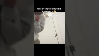 broma baño público 😂