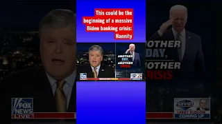 Hannity: Another day, another crisis for RECKLESS Joe Biden #shorts