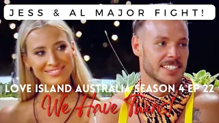 LOVE ISLAND AUSTRALIA SEASON 4 EPISODE 22 RECAP | REVIEW | WE HAVE TWINS & AL AND JESS HUGE FIGHT!