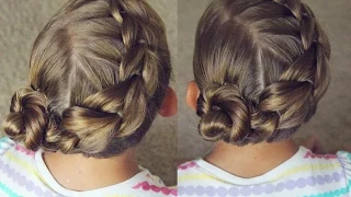 How to: Pull Through Braid into Rope Twist Bun | Brown Haired Bliss