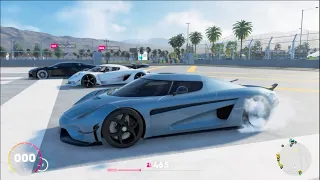 The Crew® 2 Bugatti La Voiture vs Koenigsegg Regera vs Jesko#thecrew2 #dragrace#bugatti#koenigsegg