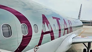 Flying Qatar Airways from Doha to Bucharest Romania