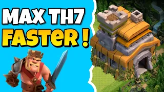 How to Max (Town hall 7) Fast - 2020 | town hall 7 tips and tricks | th 7 tips and tricks 2020