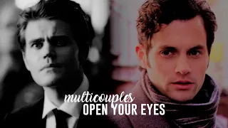 open your eyes | multicouples (friends to more)
