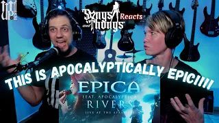 Epica ft  Apocalyptica - Rivers - REACTION by Songs and Thongs