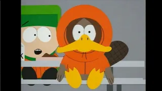 Damien TURNS Kenny to PLATYPUS | South Park S01E10 - Damien