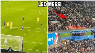 Fans Chants "Leo Messi " After Messi Secore A Goal | Psg Vs Club Brugge |