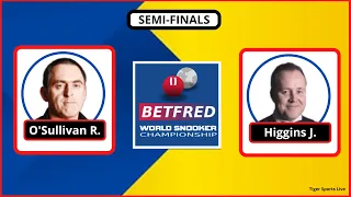 Ronnie O'Sullivan vs John Higgins Snooker Live Score - World Snooker Championship 2022 Last Parts