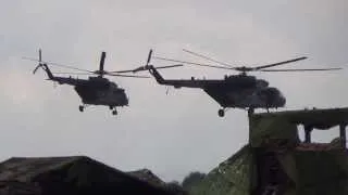 Dny NATO / NATO DAYS 2013 - MI-171 & MI-24 demo flight - HD