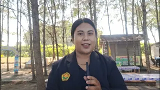 OBJEK WISATA PANTAI GUMUK KANTONG DESA SUMBERSEWU, KECAMATAN MUNCAR, BANYUWANGI.