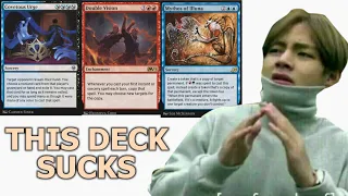 IM STEALING YOUR DECK INSTEAD! Double Urge Mythos Standard MTG Arena