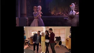 Frozen II | Some Things Never Change | Rehearsal vs Movie | Side By Side Comparison
