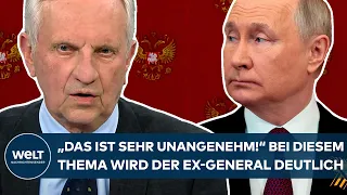 PUTINS KRIEG: "Das ist sehr unangenehm!" Bei diesem Thema wird der Ex-General deutlich