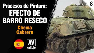 🇪🇸 #8 PROCESOS DE PINTURA: EFECTO DE BARRO RESECO por Chema Cabrero✨