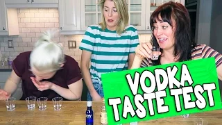 VODKA TASTE TEST // Grace Helbig